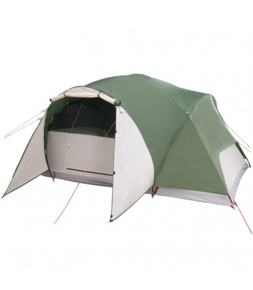 vidaXL Family Tent Crossvent 8-Person Green Waterproof