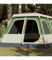vidaXL Family Tent Dome 10-Person Green Quick Release