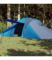 vidaXL Family Tent Dome 6-Person Blue Waterproof