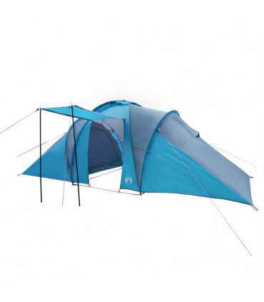 vidaXL Family Tent Dome 6-Person Blue Waterproof