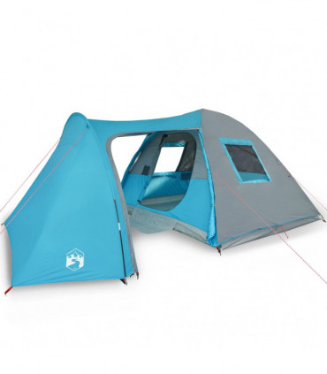 vidaXL Family Tent Dome 6-Person Blue Waterproof