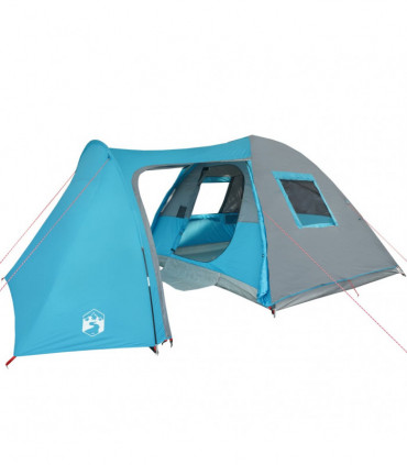vidaXL Family Tent Dome 6-Person Blue Waterproof