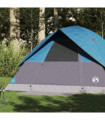 vidaXL Family Tent Dome 6-Person Blue Waterproof