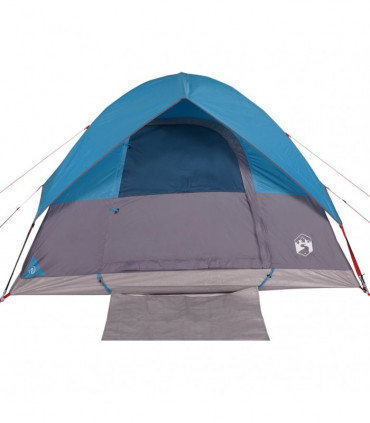 vidaXL Family Tent Dome 6-Person Blue Waterproof