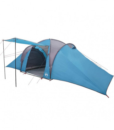 vidaXL Family Tent Dome 6-Person Blue Waterproof