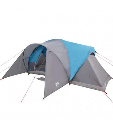 vidaXL Family Tent Dome 6-Person Blue Waterproof