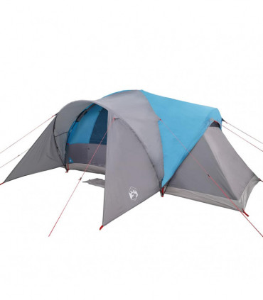 vidaXL Family Tent Dome 6-Person Blue Waterproof