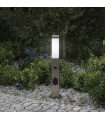 vidaXL Bollard Light with Sensor&Outlet 50 cm Stainless Steel IP44