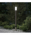 vidaXL Bollard Light with Outlet 110 cm Stainless Steel IP44