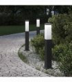 vidaXL Bollard Lights 3 pcs 50 cm Black IP44