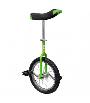 Green Adjustable Unicycle 16 Inch