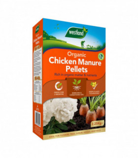 Organic Chicken Manure Pellets - 2.8kg
