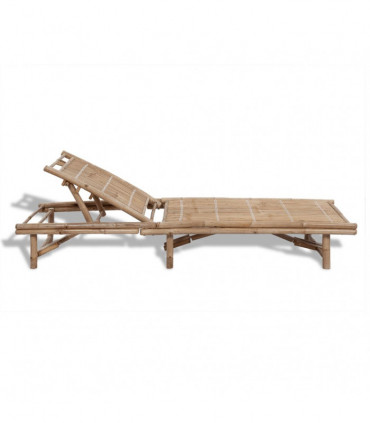 Sun Lounger Bamboo