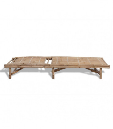 Sun Lounger Bamboo