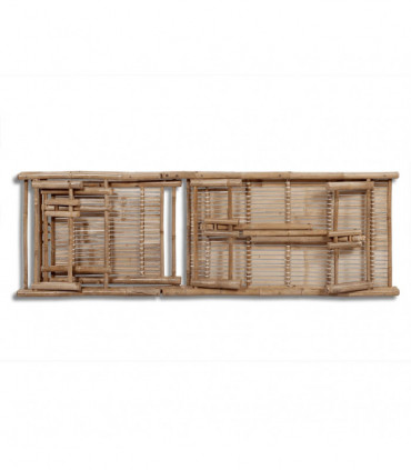 Sun Lounger Bamboo
