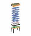 15-in-1 Multi Game Table 121x61x82 cm Maple