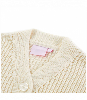 Kids' Cardigan Knitted Snow White 104