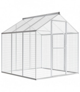 Outdoor Aviary Aluminium 183x178x194 cm