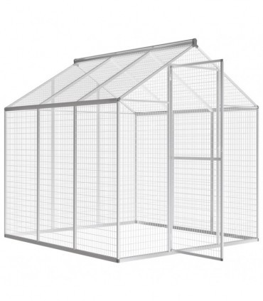 Outdoor Aviary Aluminium 183x178x194 cm
