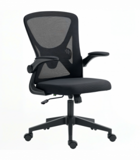 Vinsetto Mesh Office Chair Computer Chair with Lumbar Support, Swivel Wheels
