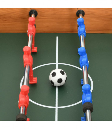 Mini Football Table 69x37x62 cm Maple