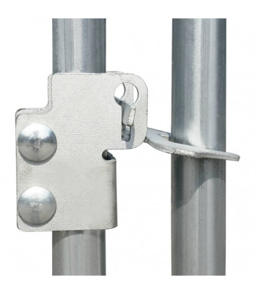 Outdoor Chicken Cage 2.75x4x1.92 m Galvanised Steel