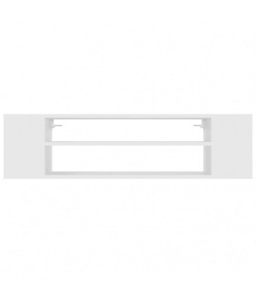 Hanging TV Cabinet White 100x30x26.5 cm Engineered Wood
