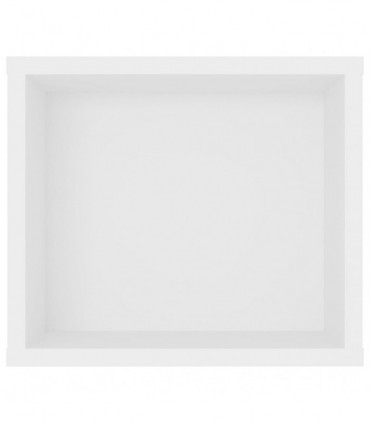 Hanging TV Cabinet White 100x30x26.5 cm Engineered Wood