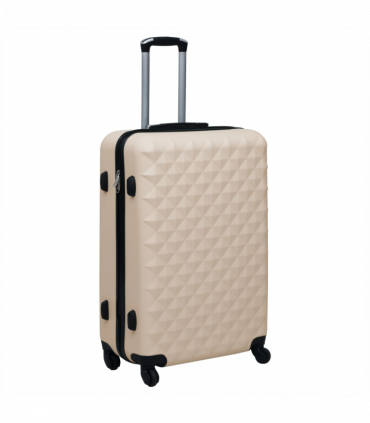 Hardcase Trolley Set 2 pcs Gold ABS