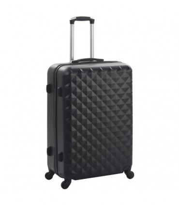 Hardcase Trolley Set 3 pcs Black ABS