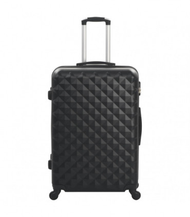Hardcase Trolley Set 3 pcs Black ABS