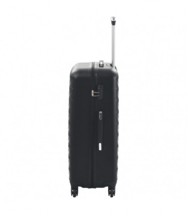 Hardcase Trolley Set 3 pcs Black ABS