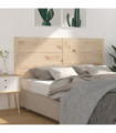 Headboard 206x4x100 cm Solid Wood Pine