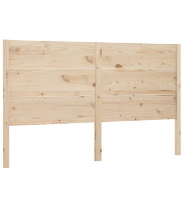Headboard 206x4x100 cm Solid Wood Pine