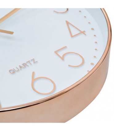 Wall Clock 30 cm Rose Gold