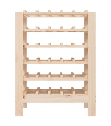 Wine Rack 61.5x30x82 cm Solid Wood Pine