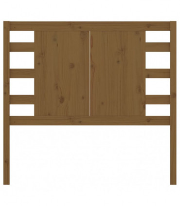 Headboard Honey Brown 96x4x100 cm Solid Wood Pine