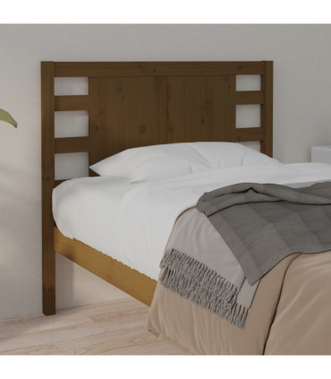 Headboard Honey Brown 96x4x100 cm Solid Wood Pine