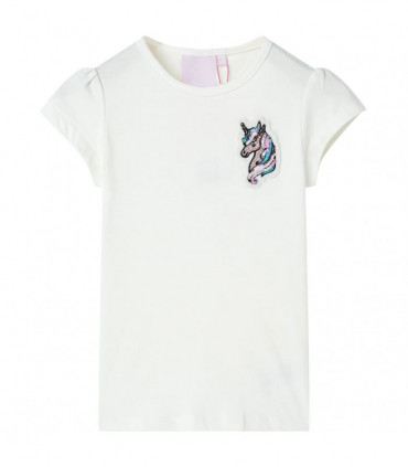 Kids' T-shirt Ecru 116
