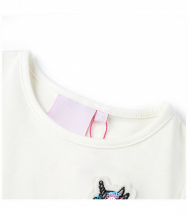 Kids' T-shirt Ecru 116