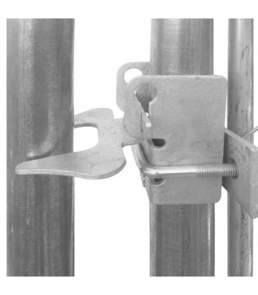 Outdoor Dog Kennel with Roof 760x190x225 cm