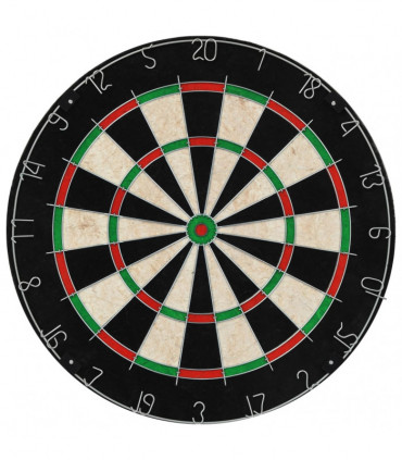 Professional Dart Set with Dartboard and Cabinet Sisal Steel