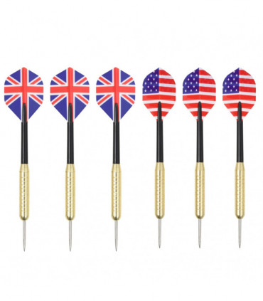 Professional Dart Set with Dartboard and Cabinet Sisal Steel