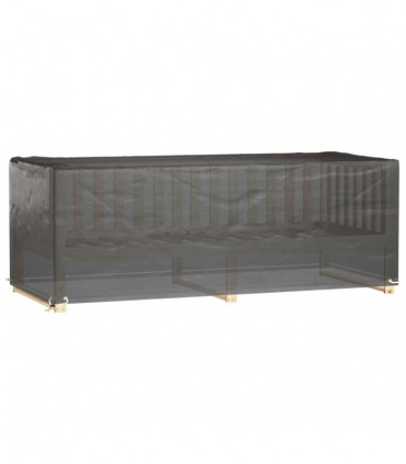 vidaXL Garden Furniture Covers 2 pcs 8 Eyelets 192x82x65 cm Rectangular