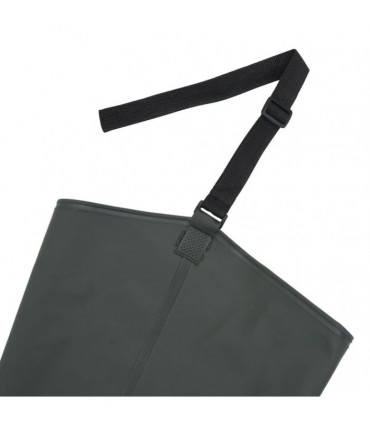 vidaXL Hip Waders Dark Green Size 39