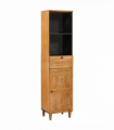 vidaXL Bathroom Cabinet with Drawer Light brown 38 x 33.5 x 160 cm