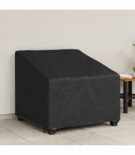 vidaXL Garden Chair Cover Black 90 x 90 x 50 / 75 cm 210D fabric