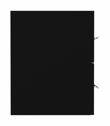 Sink Cabinet Black 80x38.5x48 cm Engineered Wood