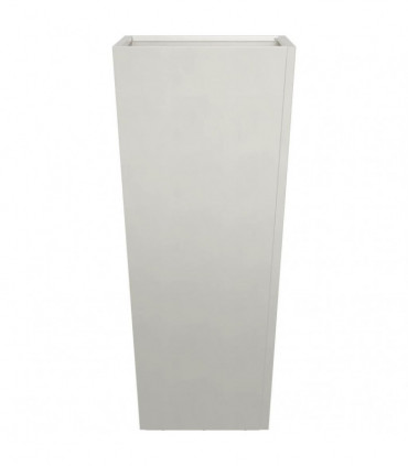 vidaXL Garden Planters 35x35x75 cm 2 pcs Stainless Steel