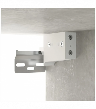 4 Piece TV Cabinet Set Concrete Grey Engineered Wood